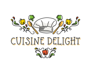 Culinary Cooking Diner logo design