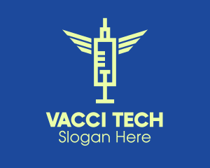 Medical Vaccine Syringe logo