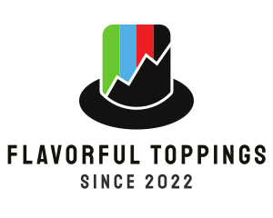 Top Hat Chart logo design