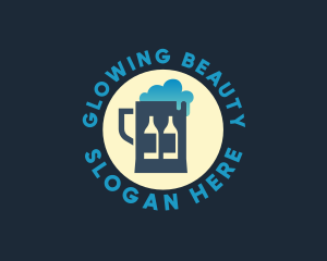 Beer Mug Bottle Brewery logo