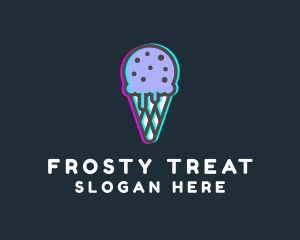 Ice Cream Glitch logo