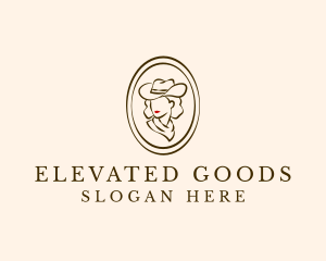 Cowgirl Beauty Fashion logo design