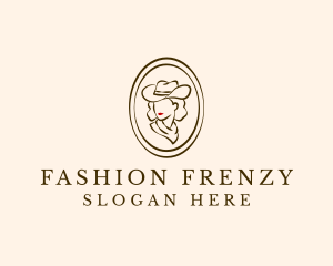 Cowgirl Beauty Fashion logo design