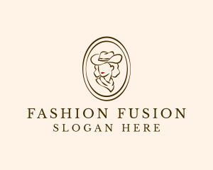 Cowgirl Beauty Fashion logo design