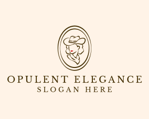 Cowgirl Beauty Fashion logo design