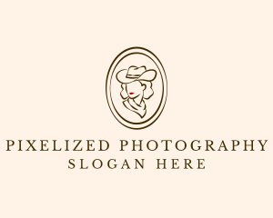 Cowgirl Beauty Fashion logo design