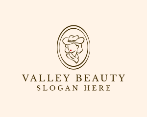 Cowgirl Beauty Fashion logo design