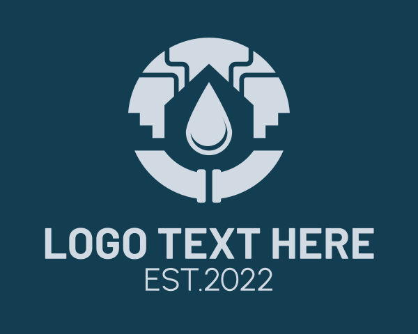 Plumbing logo example 3