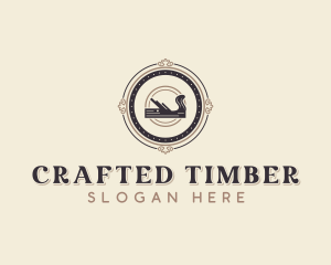 Wood Planer Handyman logo design