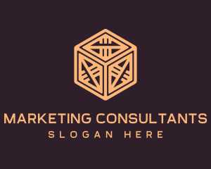 Digital Marketing Cube logo design