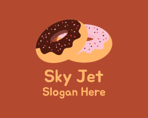 Sprinkled Donuts Pastry  Logo