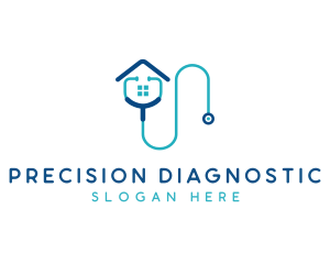 Medical Stethoscope Clinic logo design