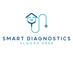 Medical Stethoscope Clinic logo design