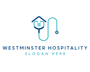 Medical Stethoscope Clinic logo design