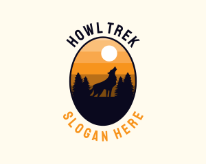 Howling Wolf Moon logo