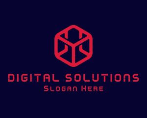 Digital Technology Cube logo