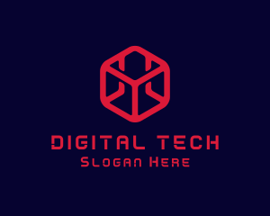 Digital Technology Cube logo
