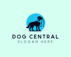 Dog Trainer Leash logo design