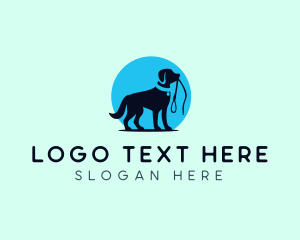 Trainer - Dog Trainer Leash logo design