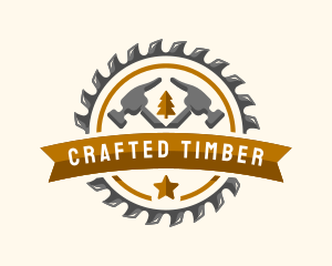 Hammer Carpentry Workshop logo design