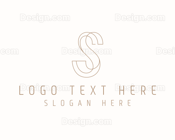 Modern Elegant Letter S Logo