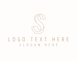 Modern Elegant Letter S logo