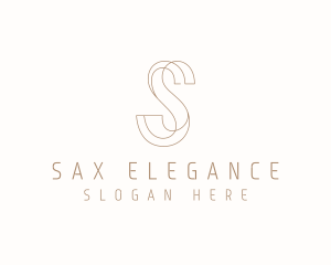 Modern Elegant Letter S logo design