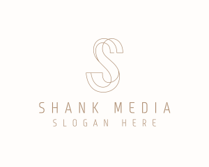 Modern Elegant Letter S logo design