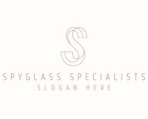 Modern Elegant Letter S logo design