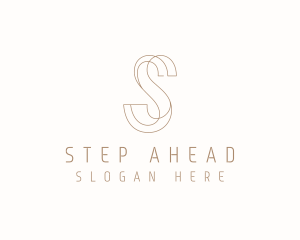 Modern Elegant Letter S logo design