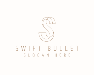 Modern Elegant Letter S logo design