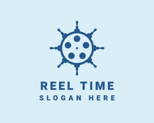 Helm Film Reel logo design