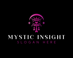 Psychic Eye Moon logo design