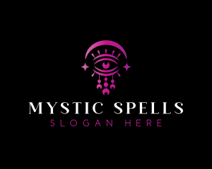 Psychic Eye Moon logo design