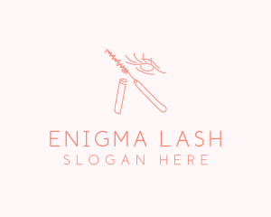 Eyelash Eye Mascara Cosmetic logo