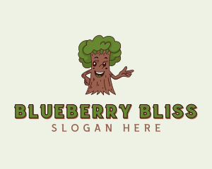 Botanical Tree Planting Logo