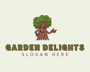 Botanical Tree Planting logo design