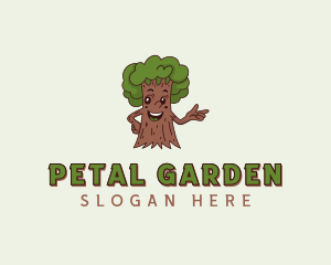 Botanical Tree Planting logo design