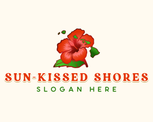  Hibiscus Flower Hawaii logo