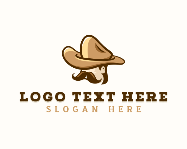 Cowboy logo example 4