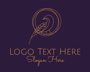 Elegant Gold Aviary  logo