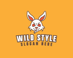 Wild Bunny Smoker logo design