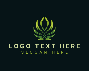 Leaf Plant Garden Logo