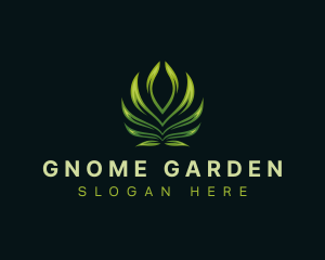 Leaf Plant Garden logo design