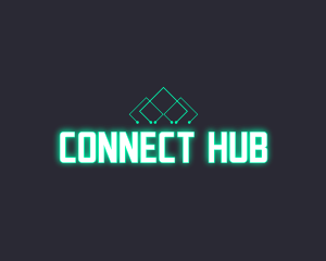 Futuristic Innovation Circuit logo design