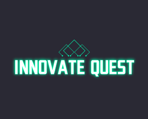 Futuristic Innovation Circuit logo design