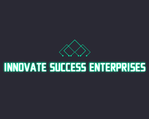 Futuristic Innovation Circuit logo design