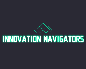 Futuristic Innovation Circuit logo design