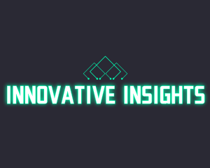 Futuristic Innovation Circuit logo design