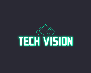 Futuristic Innovation Circuit logo